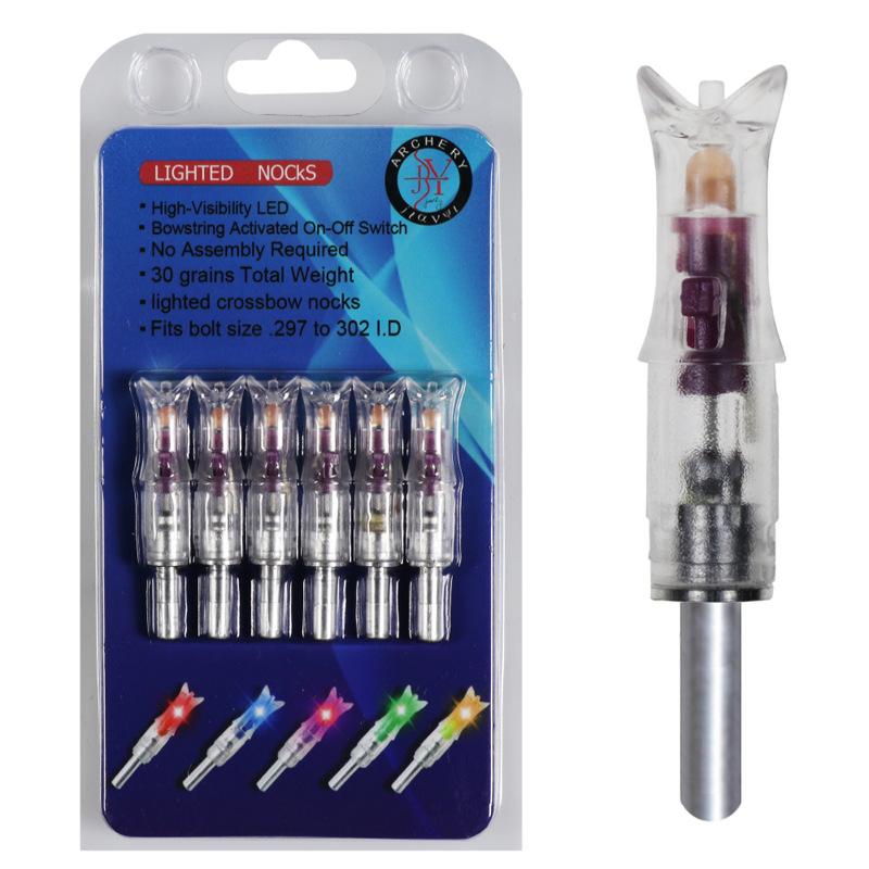 фото Хвостовик с подсветкой для арбалетных стрел (6шт.) Хвостовик с подсветкой для арбалетных стрел (6шт.)