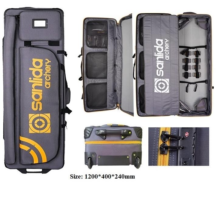 товар Кейс чемодан для блочного спортивного лука на колесах Sanlida X10