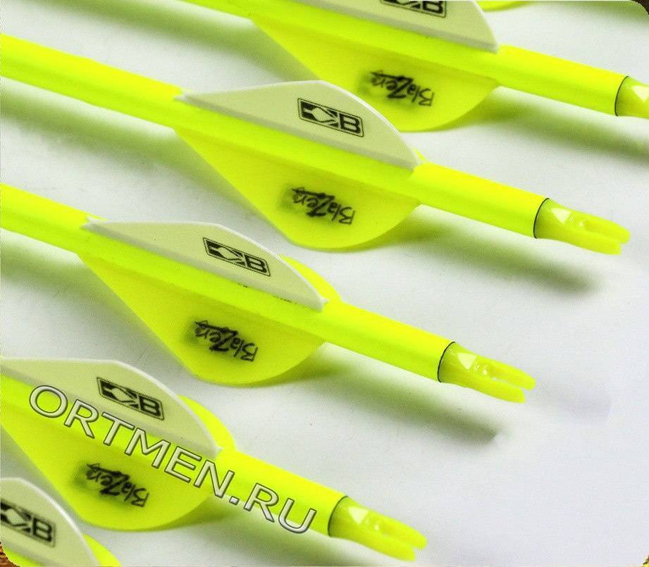 фото Стрела лучная карбоновая LinkBoy желтая Стрела лучная карбоновая LinkBoy желтая