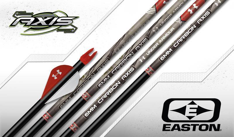 Стрела лучная  Easton AXIS Under Armour уп.6  шт 300  Стрела лучная  Easton AXIS Under Armour уп.6  шт 300