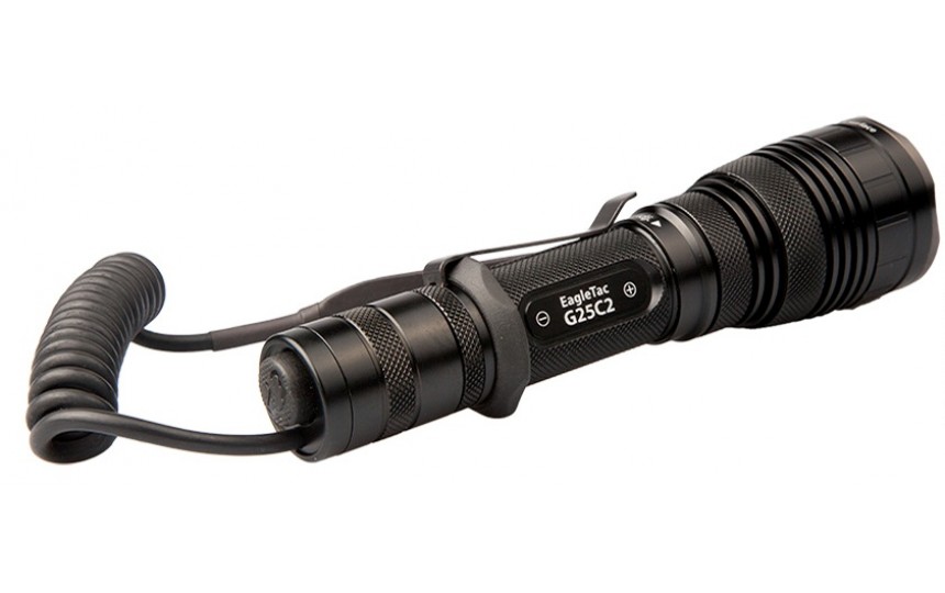 Выносная кнопка EagleTac с витым шнуром 5.5" G-серии