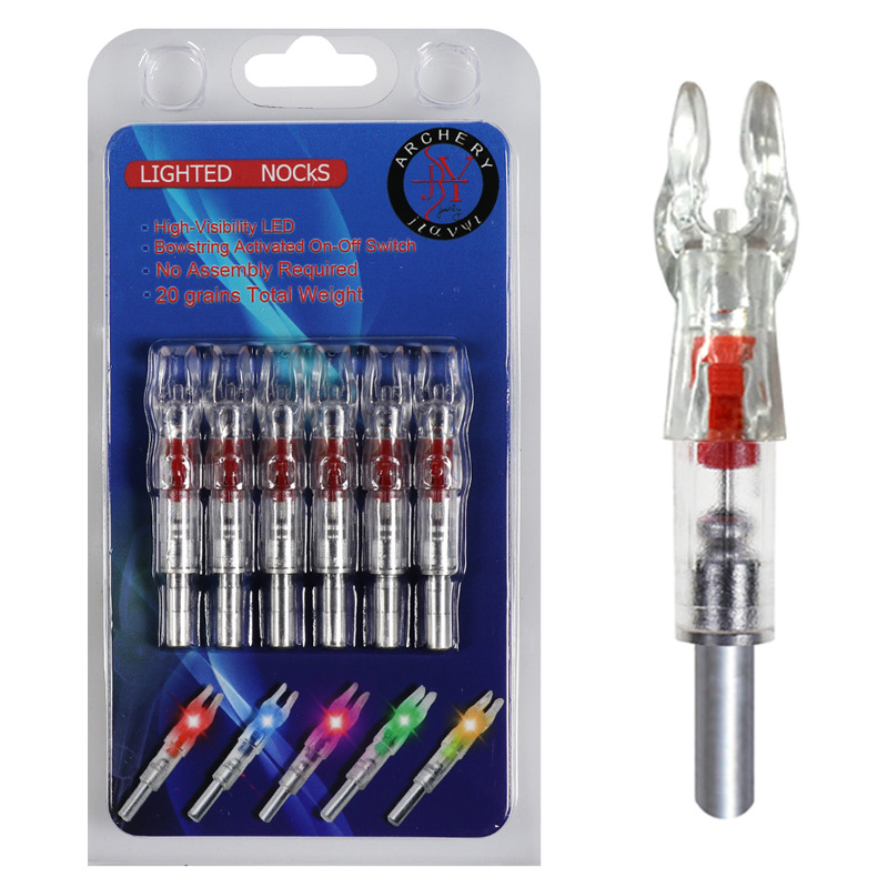 фото Хвостовик с подсветкой для лучных стрел (6шт.) Хвостовик с подсветкой для лучных стрел (6шт.)