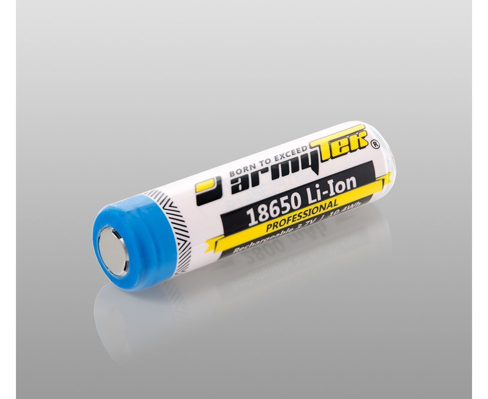 фото Аккумулятор Armytek 18650 Li-Ion c защитой 2800 mAh																						 Аккумулятор Armytek 18650 Li-Ion c защитой 2800 mAh