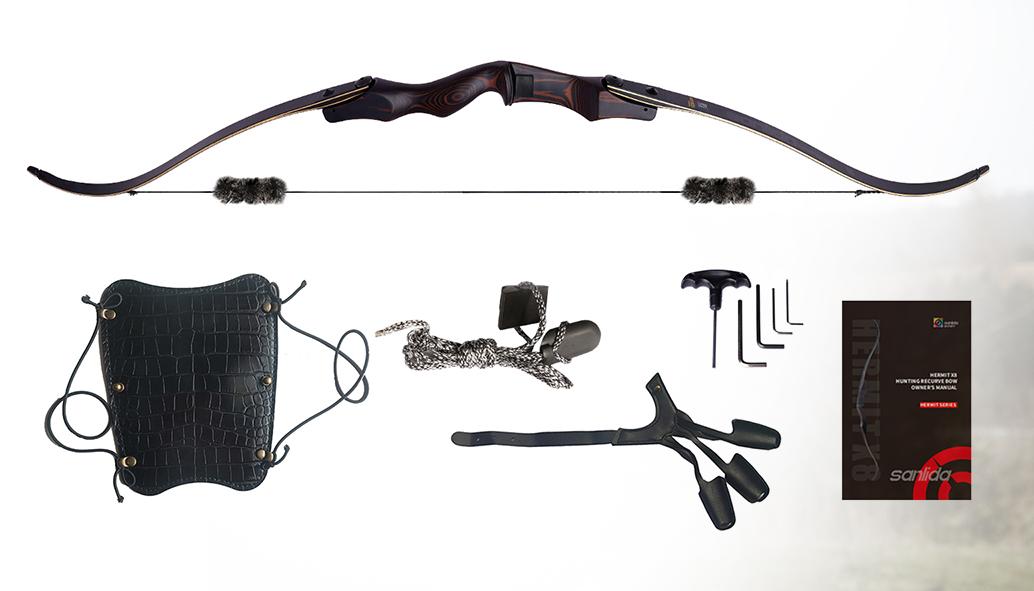Традиционный охотничий лук Sanlida Hermit X8 ILF Комплект
