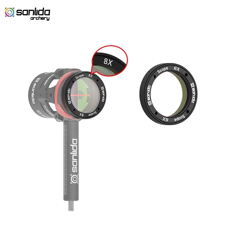 фото Линза для скопа Sanlida X10 0.75 6x Линза для скопа Sanlida X10 0.75 6x