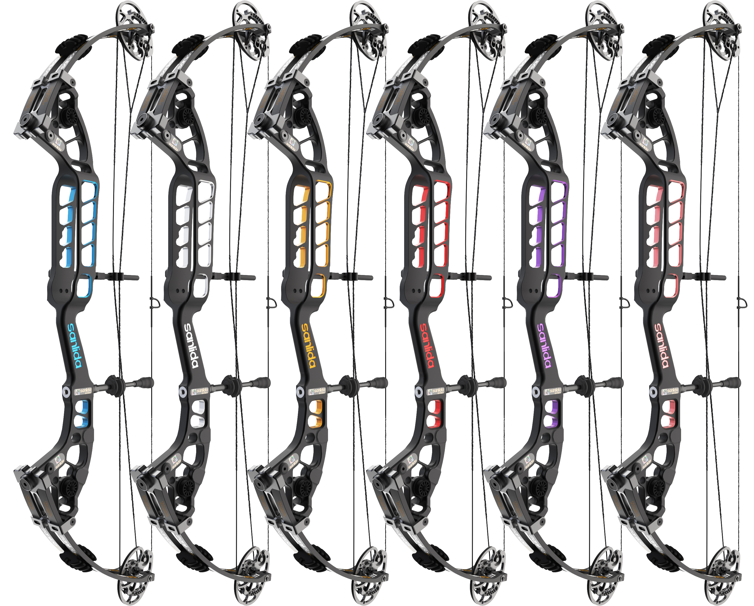 Спортивный блочный лук Sanlida Hero X10 III ver 3.0 37''