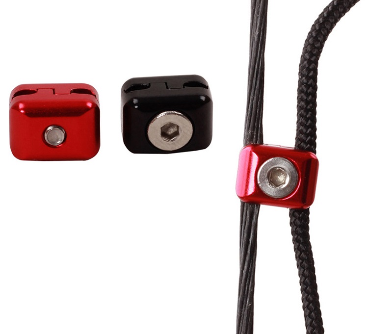 Крепеж троса для падающей полки