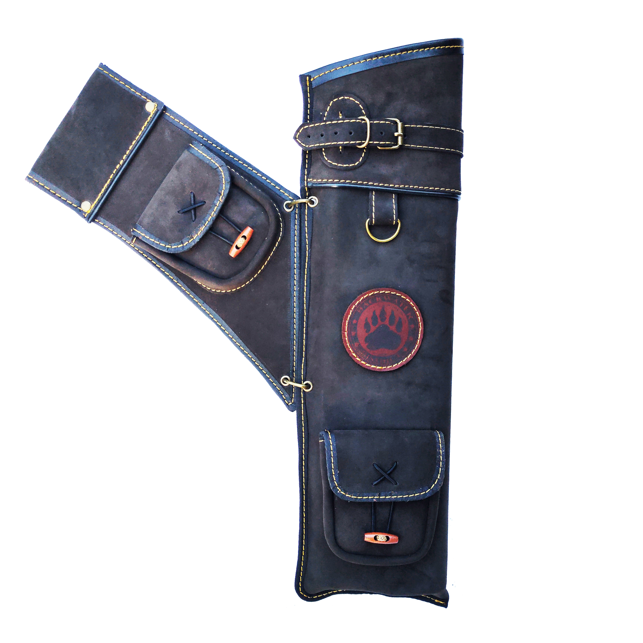 Колчан поясной Охотник  коричневый