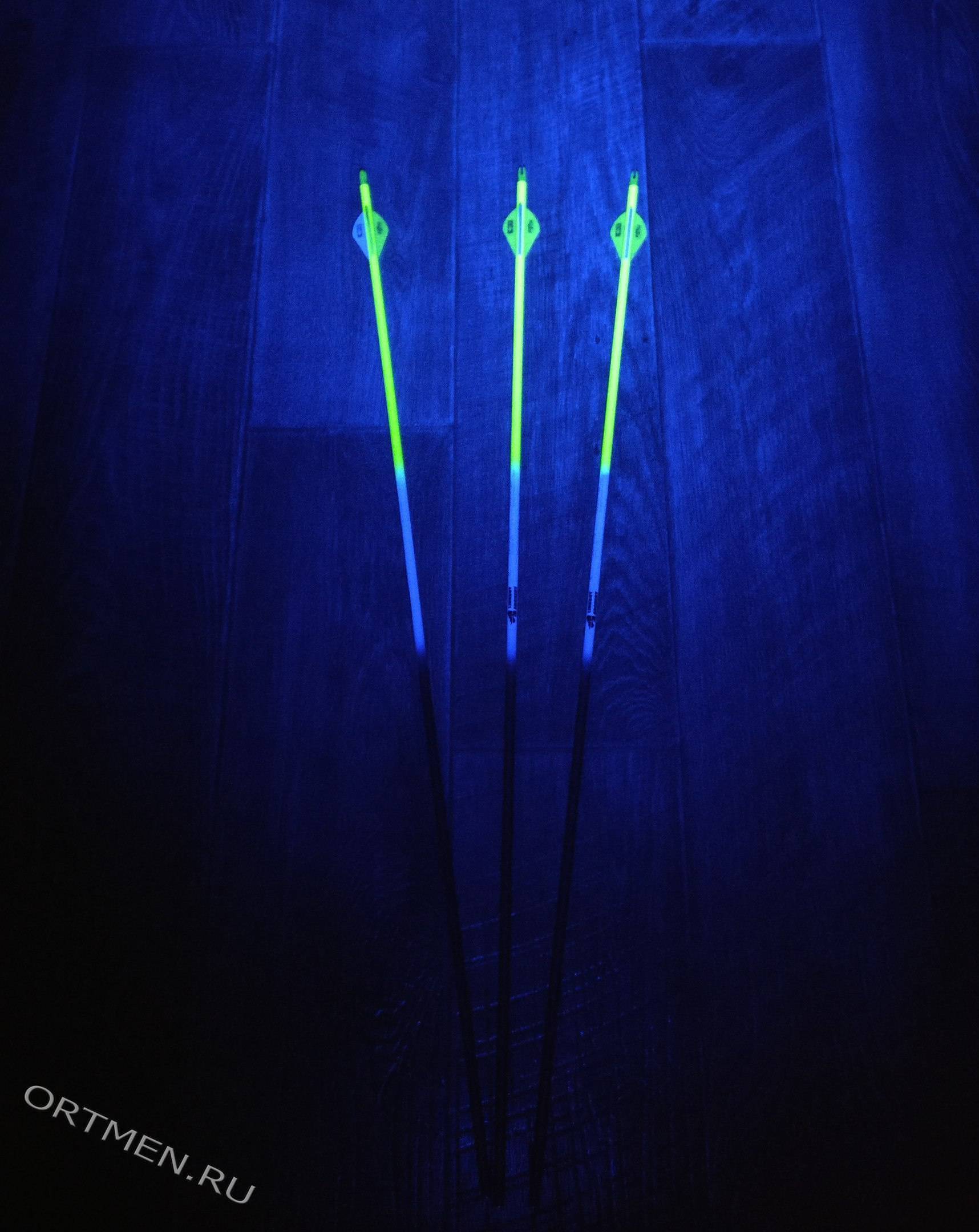 Стрела лучная карбоновая LinkBoy желтая