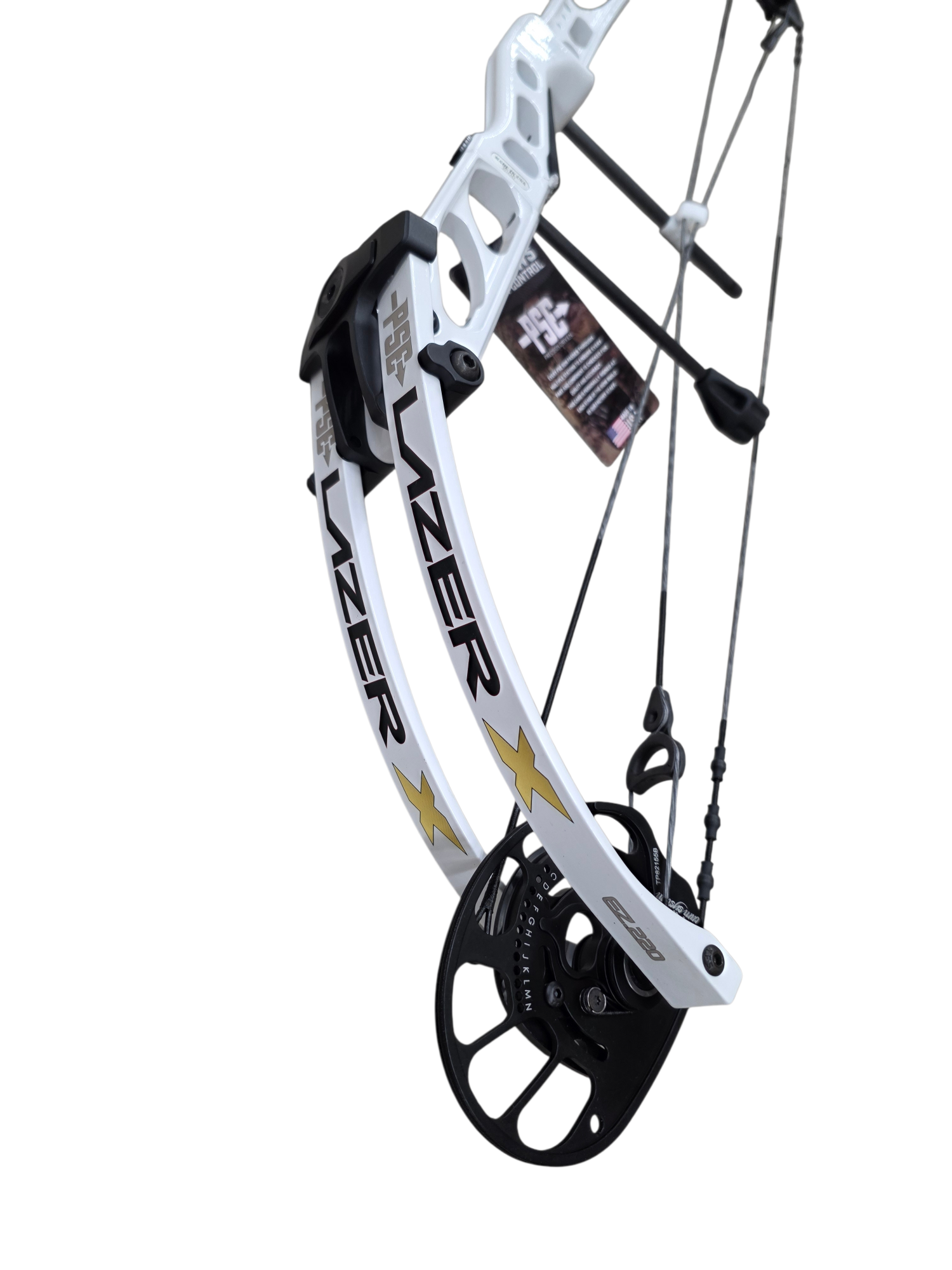 Лук блочный спортивный PSE Lazer X 2026 Белый 50 фунтов