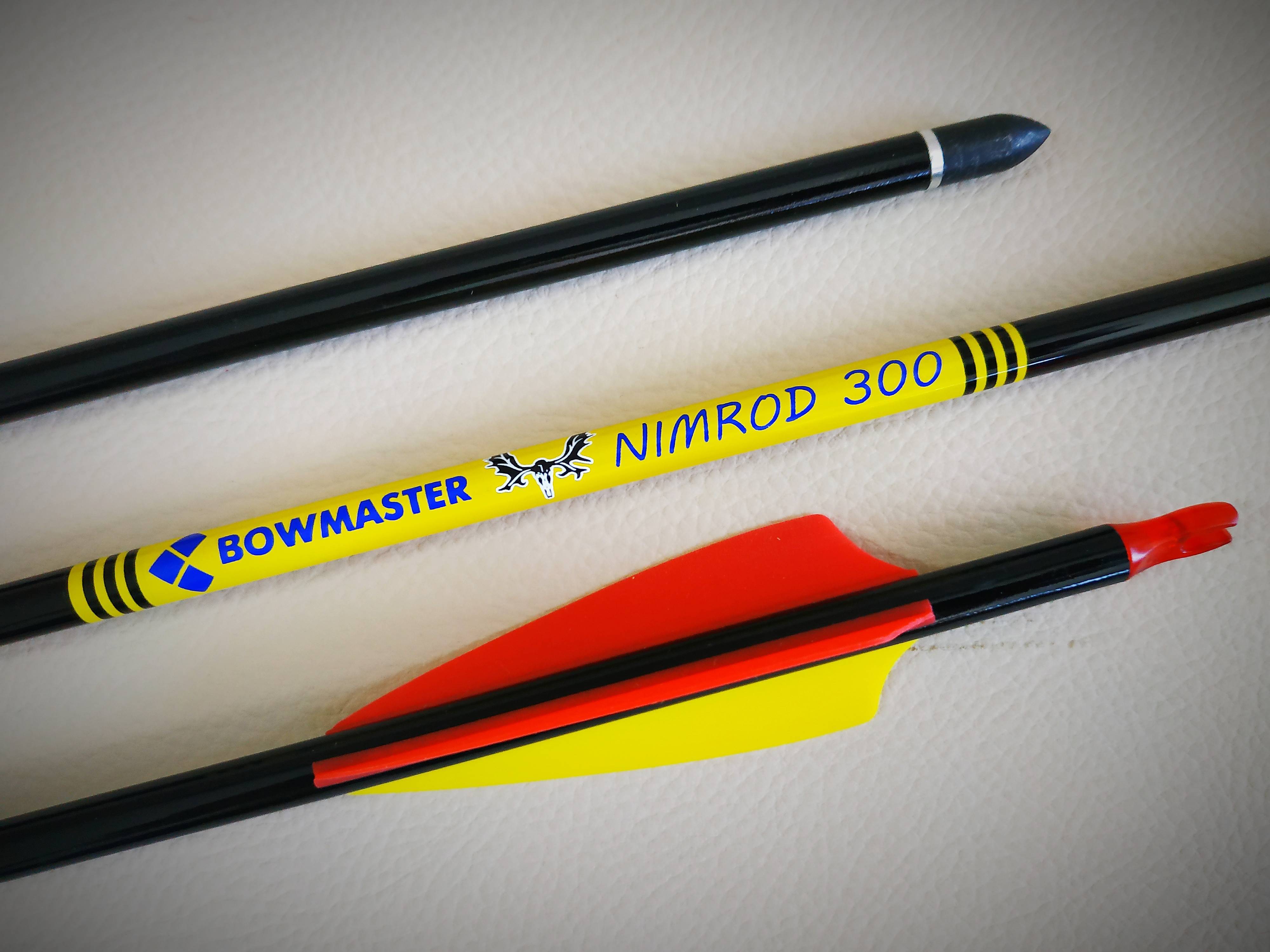 Стрела лучная карбоновая Nimrod Shield 3 300  Стрела лучная карбоновая Nimrod Shield 3 300