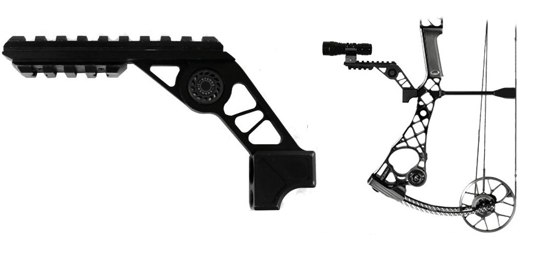 Кронштейн-планка пикатини для установки фонаря на лук Piglet Кронштейн-планка пикатини для установки фонаря на лук Piglet