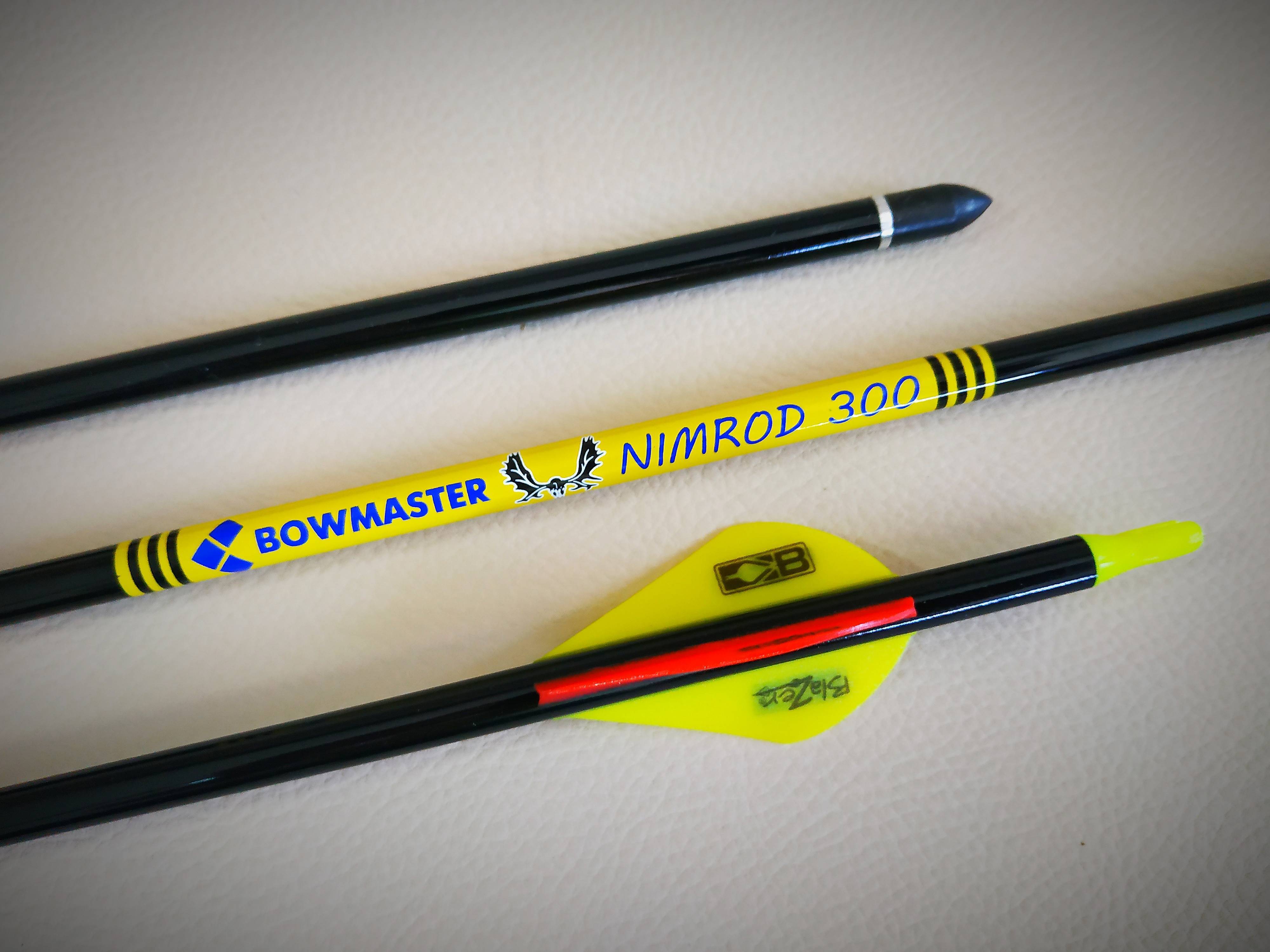 Стрела лучная карбоновая Nimrod Blazer 2 300  Стрела лучная карбоновая Nimrod Blazer 2 300