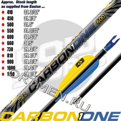 Стрела лучная Easton CARBON ONE в сборе